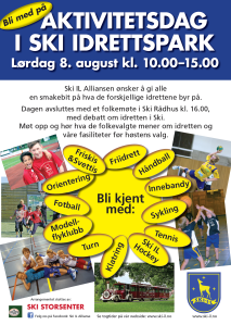 Aktivitetsdag i Idrettsparken 2015