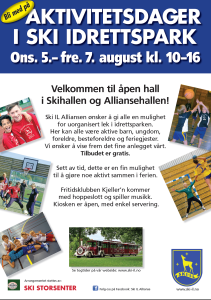 Aktivitetsdager i Ski Idrettspark 2015
