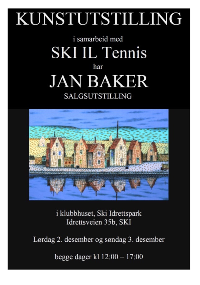 Jan Baker utstilling 2.3-12.2017
